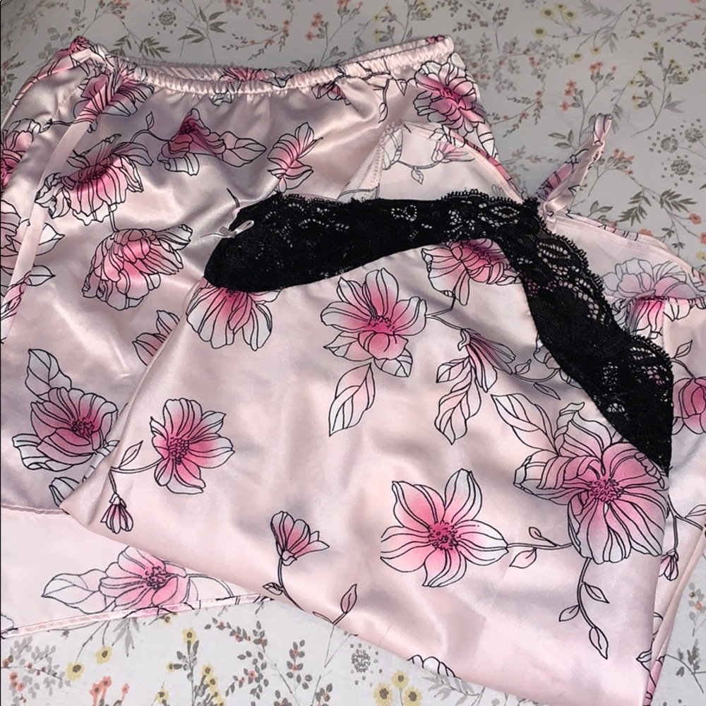 Silk pajama set